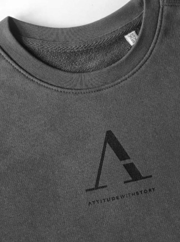 LOGO SWEATSHIRT GREY - Men